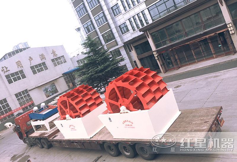 紅星一小時(shí)160噸洗砂機(jī)現(xiàn)貨，物流直發(fā)