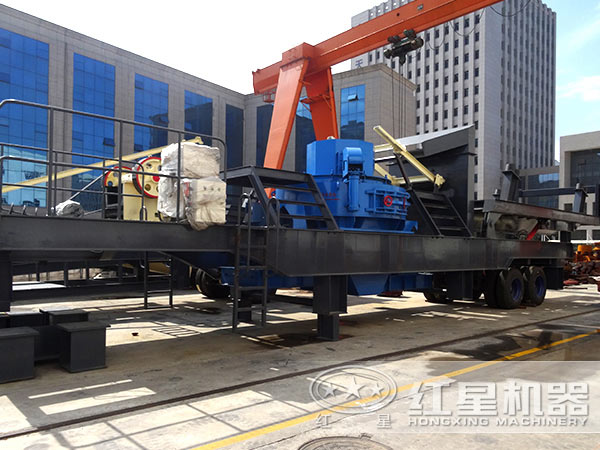 移動河卵石碎石機 移動河卵石碎石機