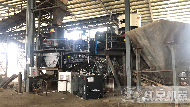 鄂破+SC250S圓錐破+沖擊式破碎機(jī) 鄂破+SC250S圓錐破+沖擊式破碎機(jī)