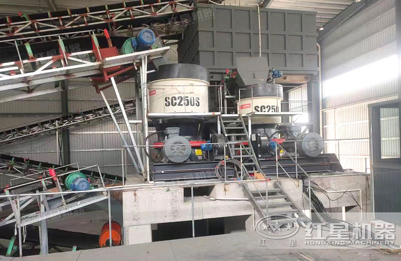 鄂破+SC250S圓錐破+給料機(jī)+配套設(shè)備 鄂破+SC250S圓錐破+給料機(jī)+配套設(shè)備