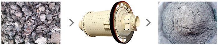 礦渣磨粉效果對比圖 礦渣磨粉效果對比圖