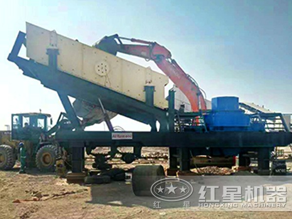 紅星移動(dòng)式造沙機(jī)現(xiàn)場 紅星移動(dòng)式造沙機(jī)現(xiàn)場