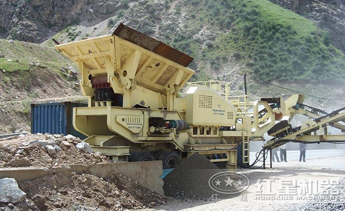 紅星移動式碎沙機現(xiàn)場 紅星移動式碎沙機現(xiàn)場