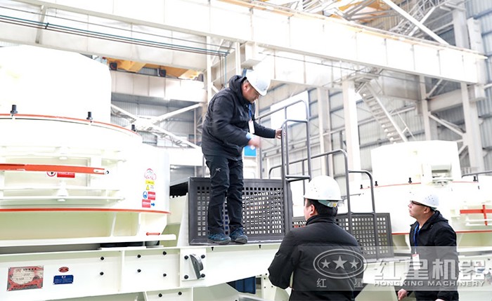 用戶車間參觀制砂機 用戶車間參觀制砂機