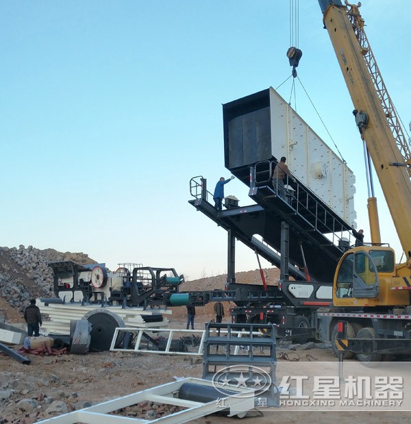 流動(dòng)粉碎機(jī)，貴州生產(chǎn)現(xiàn)場(chǎng)