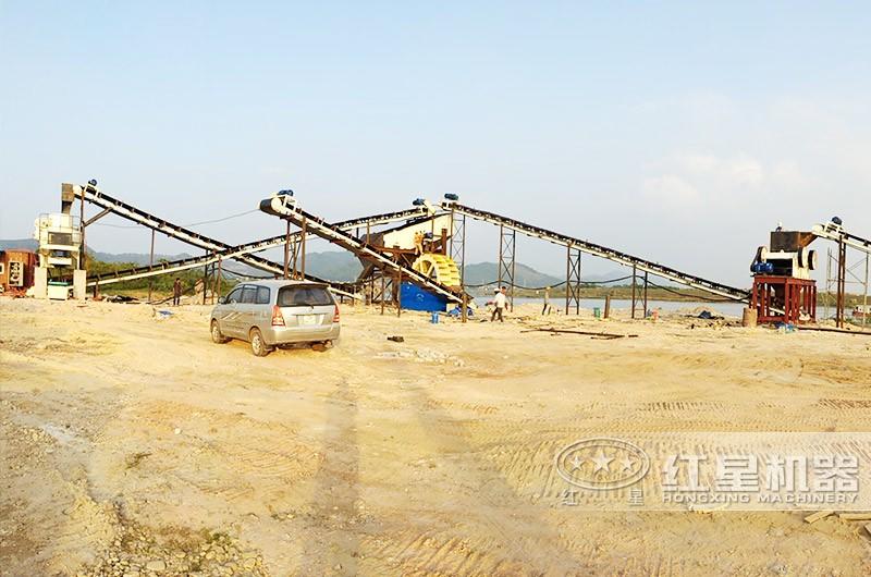 紅星越南客戶制砂現(xiàn)場(chǎng) 紅星越南客戶制砂現(xiàn)場(chǎng)