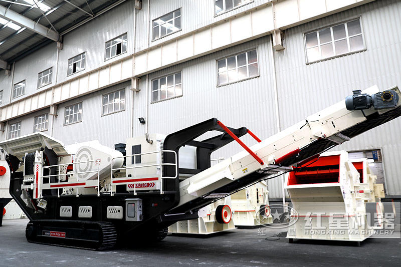 建筑垃圾破碎機廠區(qū)，免費帶料考察