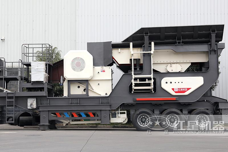 移動建筑垃圾搭載顎式破碎機(jī) 移動建筑垃圾搭載顎式破碎機(jī)