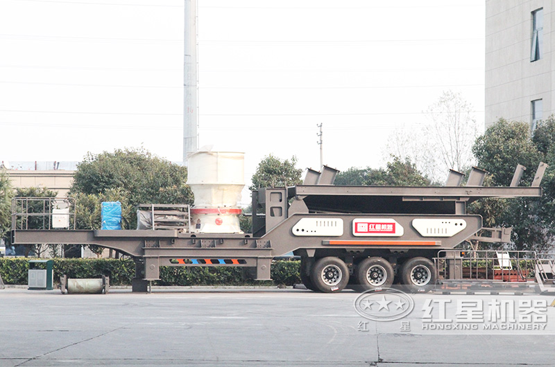 圓錐破移動(dòng)石料破碎機(jī)，耐磨件壽命延長2-3倍