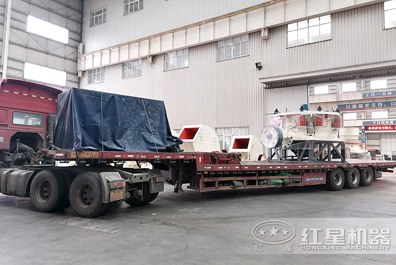 紅星機(jī)器人造沙機(jī)器廠(chǎng)家發(fā)貨